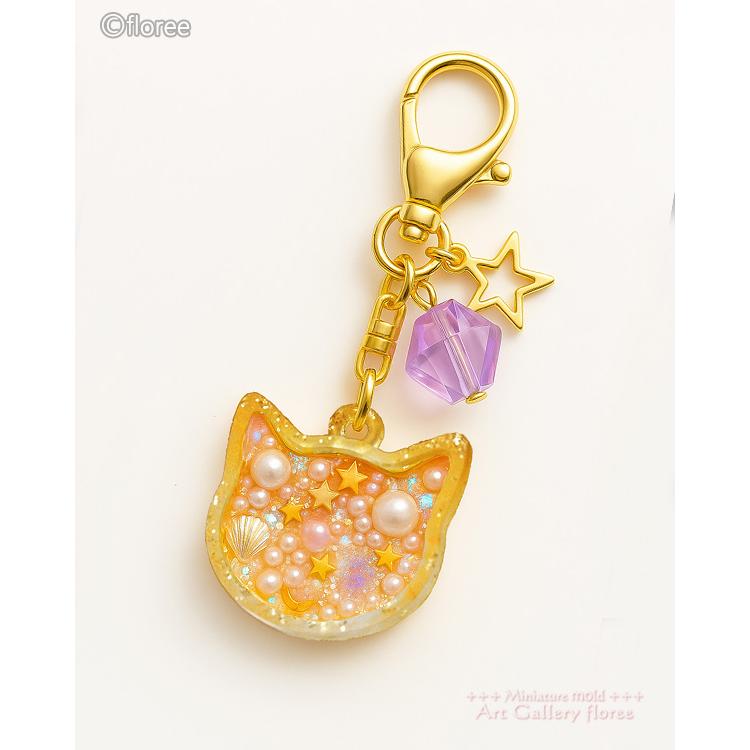 Miniature Animal　ミール皿ネコ型 シリコンモールド　ミニチュアねこ　アニマル型 シリコーン型　LEDレジンアートギャラリーフローレ floree | floree | 02