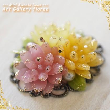 Miniature leaf 多肉植物立体型 A シリコンモールド ミニチュア葉型 シリコーン型 粘土型 LEDレジン UVレジン 樹脂粘土 フローレ　floree | floree | 03