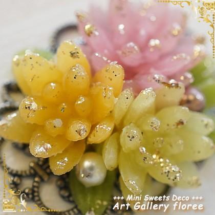 Miniature leaf 多肉植物立体型 A シリコンモールド ミニチュア葉型 シリコーン型 粘土型 LEDレジン UVレジン 樹脂粘土 フローレ　floree | floree | 04