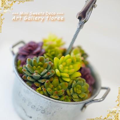 Miniature leaf 多肉植物立体型 A シリコンモールド ミニチュア葉型 シリコーン型 粘土型 LEDレジン UVレジン 樹脂粘土 フローレ　floree | floree | 05