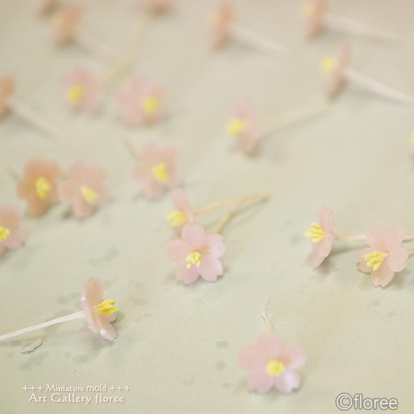 floree（フローレ） フラワー立体型さくら シリコンモールド
