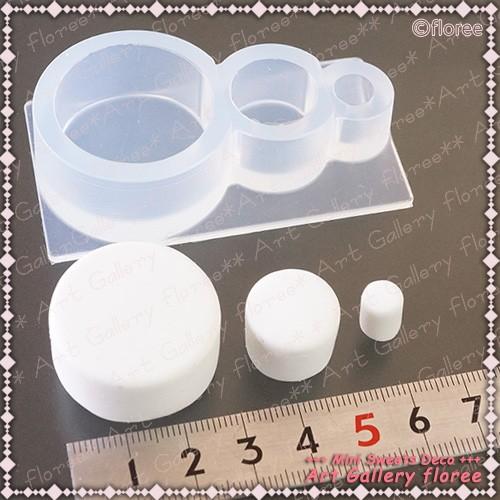 Miniature sweets ホールケーキ シリコンモールド　ミニチュア用ケーキ型 シリコーン型　樹脂粘土　粘土型　フローレ | floree | 01