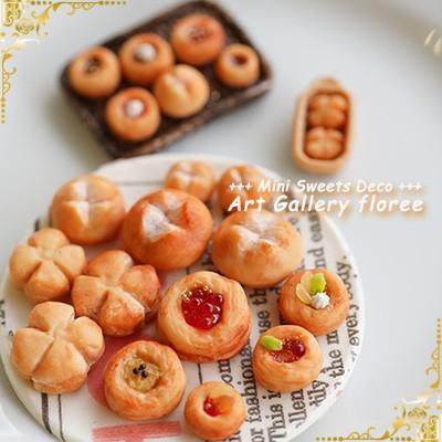 Miniature bread ブレッドB立体型 シリコンモールド ミニチュア用パン型 シリコーン型　UVレジン型　粘土型　樹脂粘土 フローレ floree | floree | 03