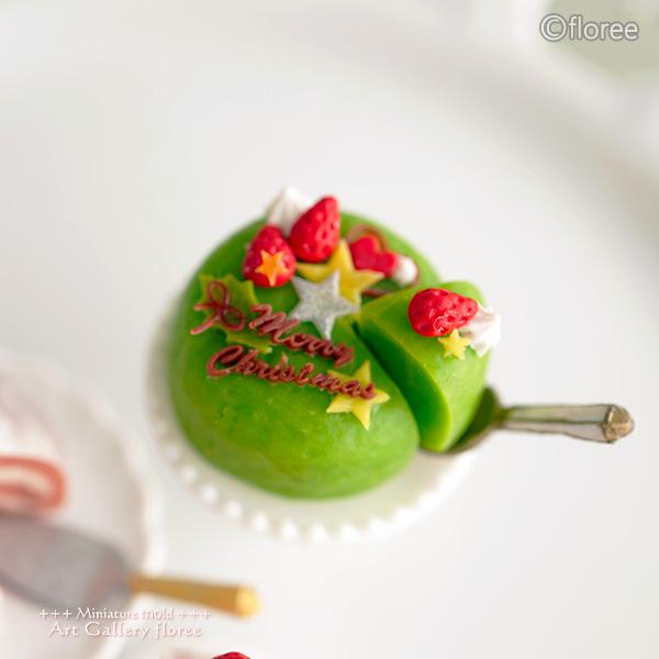 Miniature sweets スポンジケーキ ホール＆キューブ（大） シリコンモールド　ミニチュア用ケーキ型 シリコーン型　UVレジン型　粘土型　フローレ | floree | 06