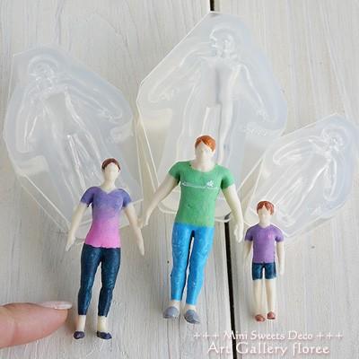 floree（フローレ） Miniature Figure 人物型 子供（大）40ミリ（1/28