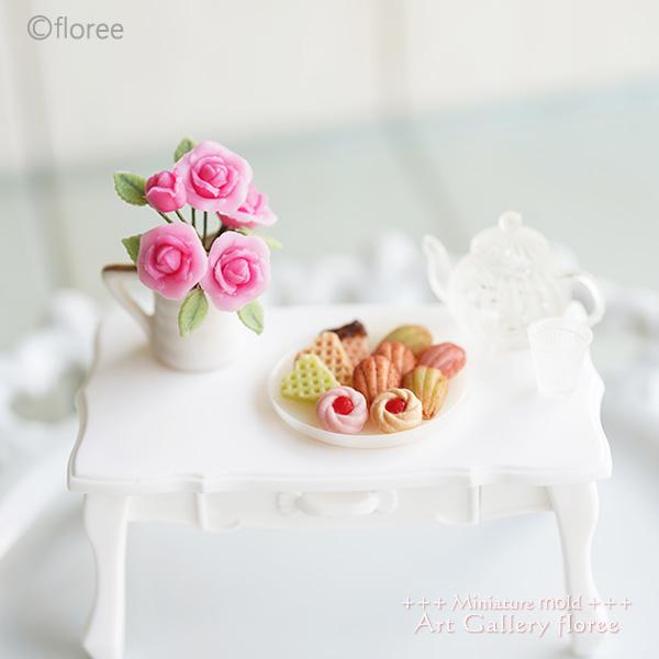 floree（フローレ） バラ立体組立て式モールド（中・小）20・12ミリ 