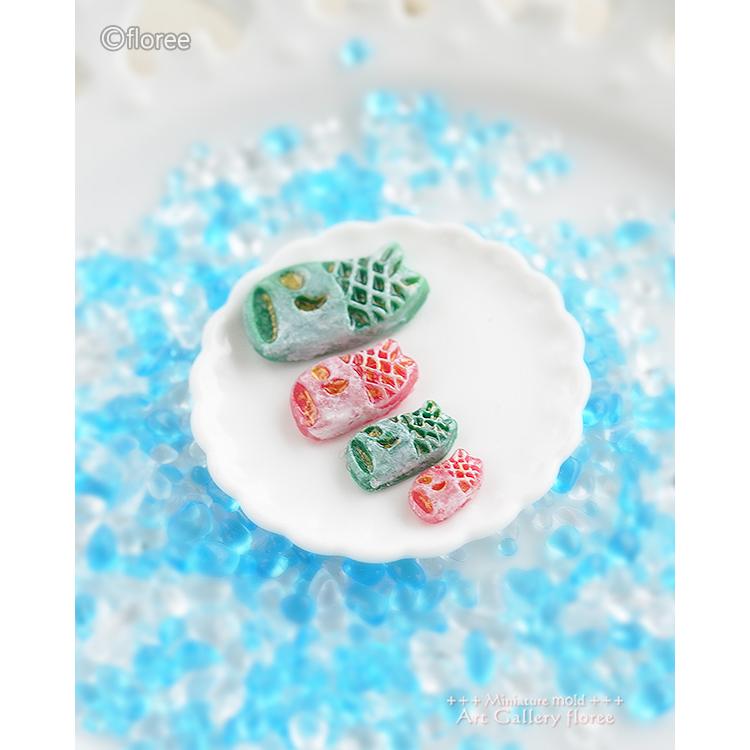Miniature sweets 鯉のぼり＆兜クッキー両面型 和菓子シリーズ シリコンモールド ミニチュア和菓子型  子供の日　五月の節句 樹脂粘土 floree  フローレ 日本製 | floree | 05