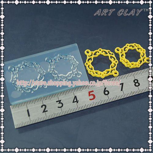 ソフトシリコーンモールド トライバルデザイン　シリコンモールド　シルバーアクセサリー　シルバー粘土　アートクレイ　floree | floree | 01