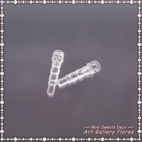 floree デコ用イヤホンジャックピン ストラップ用 2個入り