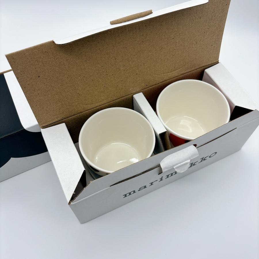 marimekko（マリメッコ） ウニッコ ラテマグ 2個セット 結婚祝い 食器