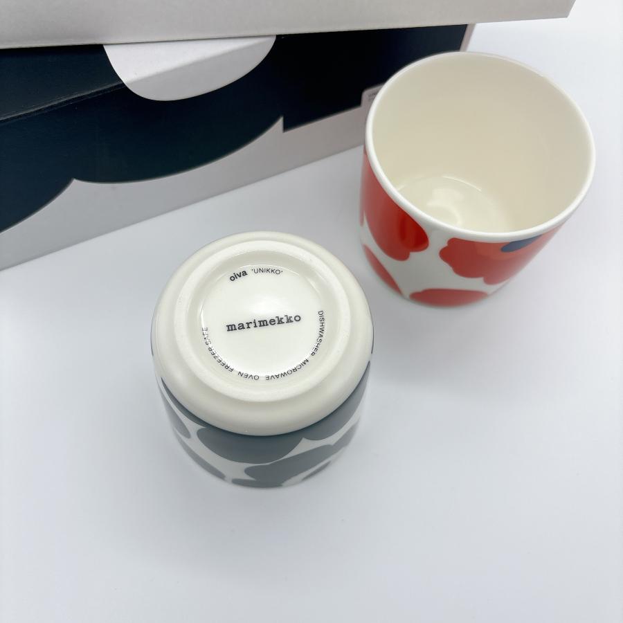 marimekko（マリメッコ） ウニッコ ラテマグ 2個セット 結婚祝い 食器