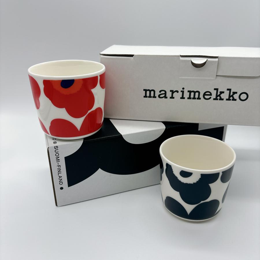 marimekko（マリメッコ） ウニッコ ラテマグ 2個セット 結婚祝い 食器
