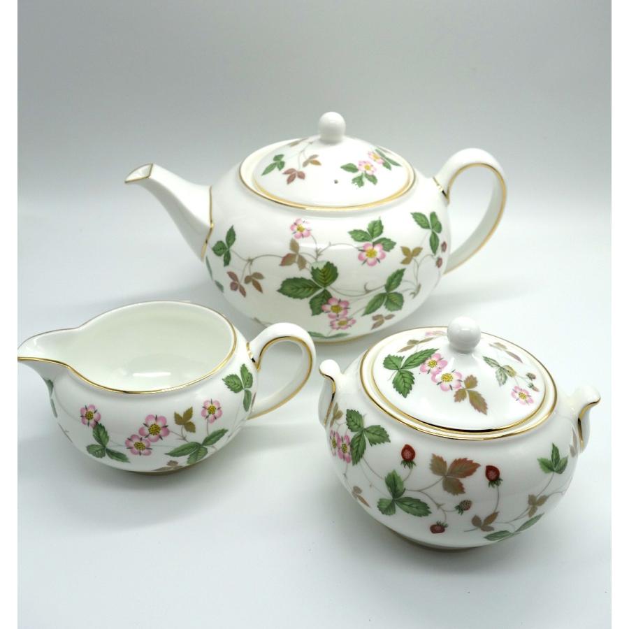  ウェッジウッド ワイルドストロベリー　ティーセット WEDGWOOD（ウェッジウッド） 【ウェッジウッド】ワイルドストロベリー