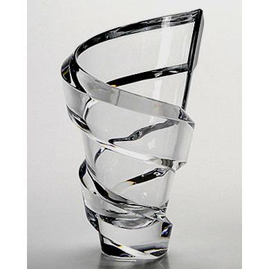 彫刻料金込み バカラ 花瓶 スパイラル花瓶20cm2611-740 : 2611740 