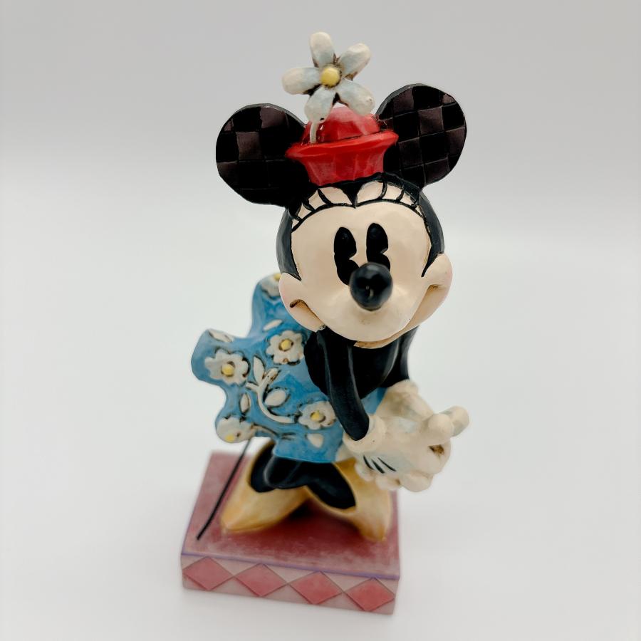 ミニー ホールディング バニー enesco エネスコ Disney Traditions