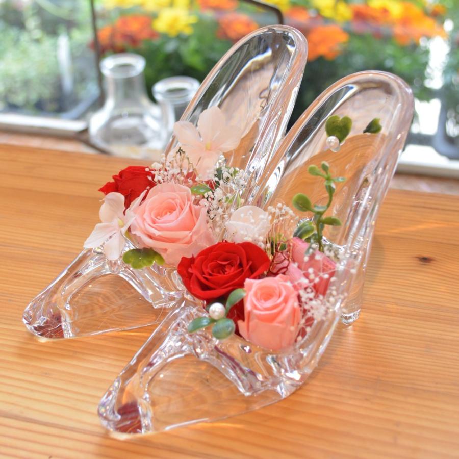 ハロウィンにも♡メルヘンなプリンセスフラワーアレンジ♡ガラスの靴♡造花アレンジ ハロウィンにも♡メルヘンなプリンセスフラワーアレンジ♡ガラス