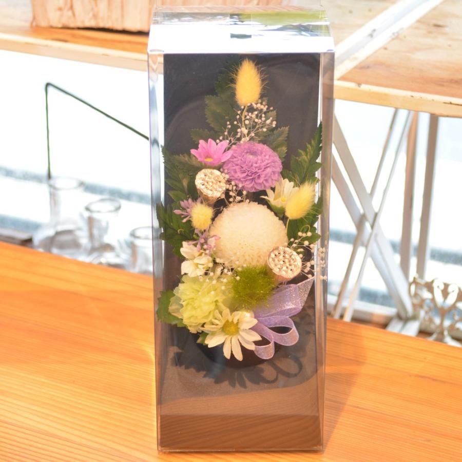 仏花　プリザーブド 仏花 プリザーブドフラワー 初盆 彼岸 お供 花 線香 枯れない花