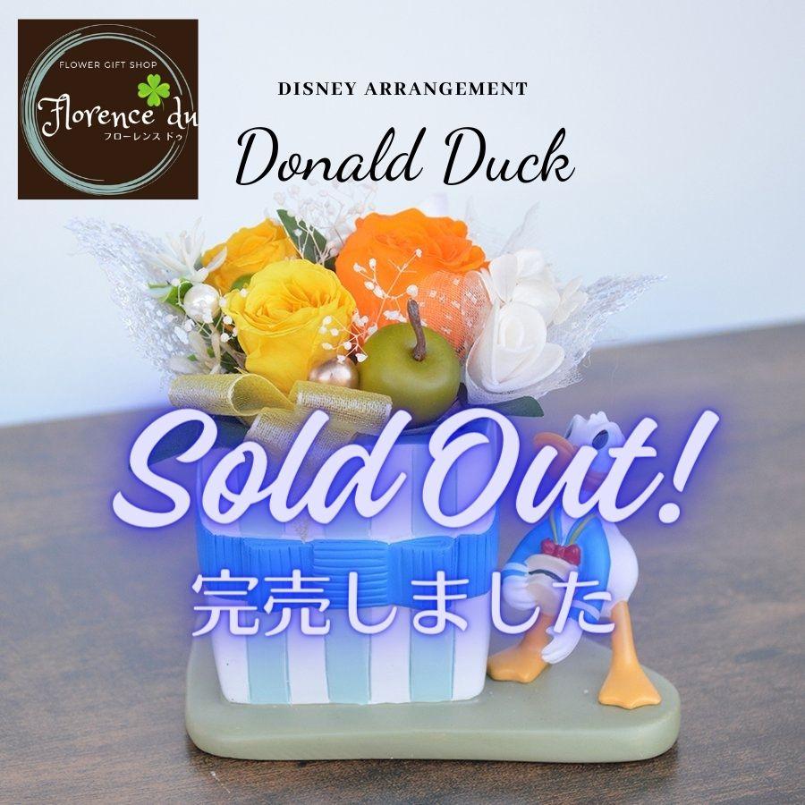 プリザーブドフラワー プレゼント 誕生日 花 ギフト ディズニー プランターアレンジメント ドナルド B072c1w1 フローレンスドゥ Florence Du 通販 Yahoo ショッピング