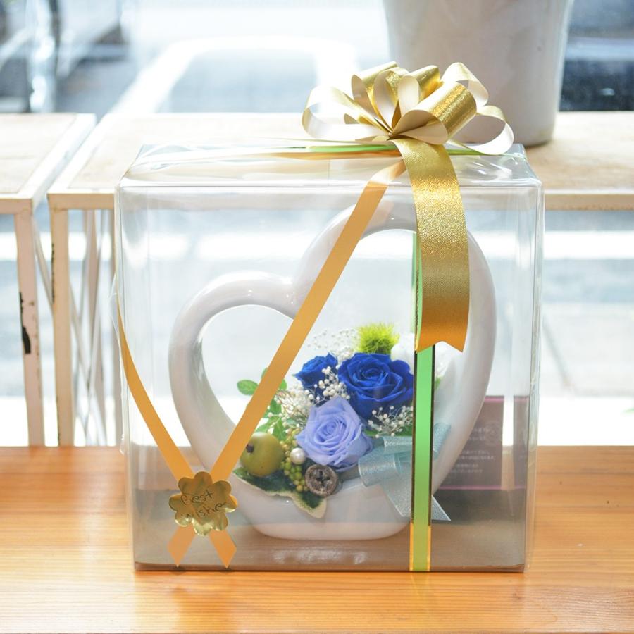 バラ　ハート型インテリア　ブリザーブドフラワー プリザーブドフラワー プレゼント 結婚祝い 花 ギフト ハート型