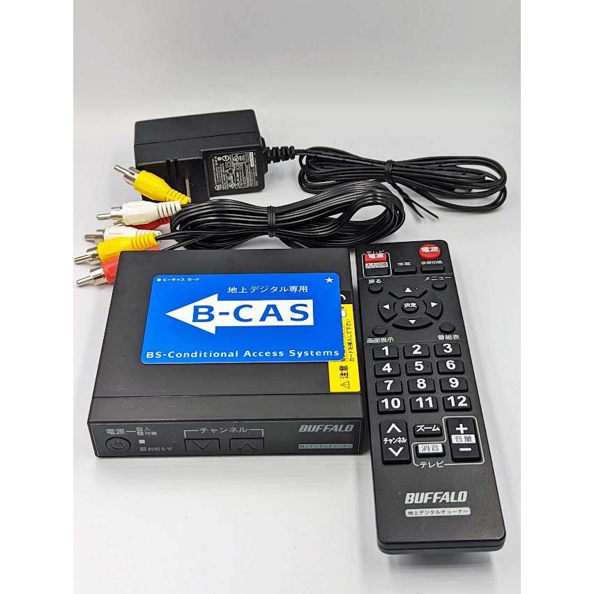 BUFFALO リモコン付き TV用地デジチューナー DTV-S110 :B003XDTJUI