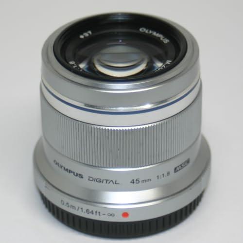 好評販売中 OLYMPUS 単焦点レンズ M.ZUIKO DIGITAL 45mm F1.8 シルバー
