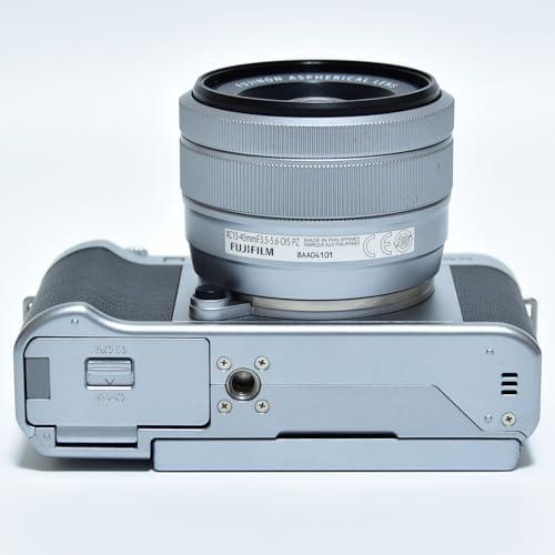 返品保証 富士フイルム(FUJIFILM) ミラーレス一眼カメラ X-A5レンズキット シルバー X-A5LK-S