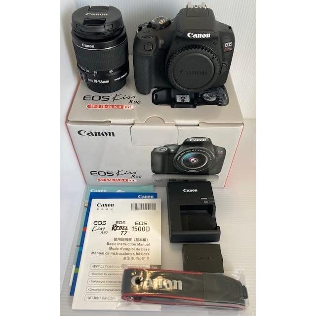 Canon デジタル一眼レフカメラ EOS Kiss X90 標準ズームキット-