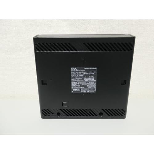NEC　Atermシリーズ　AX6000HP　(Wi-Fi　[無線LANルーター　搭載型番：　実効スループット約4040Mbps]　親機単体　6対応)