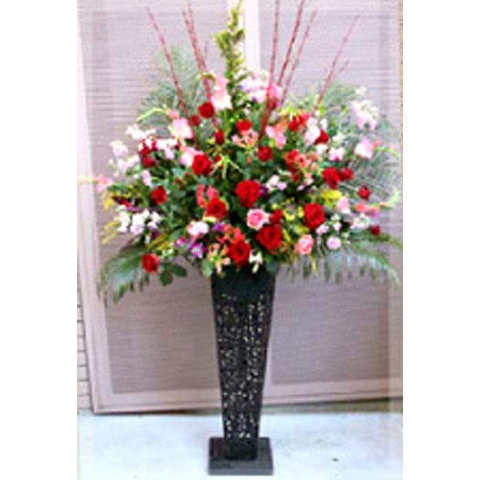 ワンサイズ 希望者のみラッピング無料 お洒落なお店にオススメ アイアン スタンド花 ２６０００円 生花 生花ワンサイズ 21 478 Versan Vd Sluis Nl