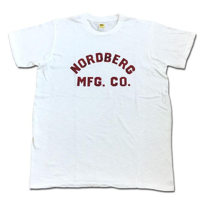 メール便可 Velva Sheen ベルバシーン NORDBERG TEE Tシャツ WHITE ホワイト カットソー MadeinUSA アメリカ製 162183｜flossy
