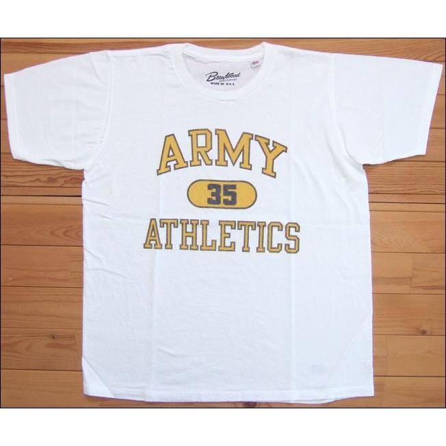 メール便可 Brentwood ブレントウッド Tシャツ ARMY カットソー 半袖 Made in U.S.A. USA アメリカ製｜flossy