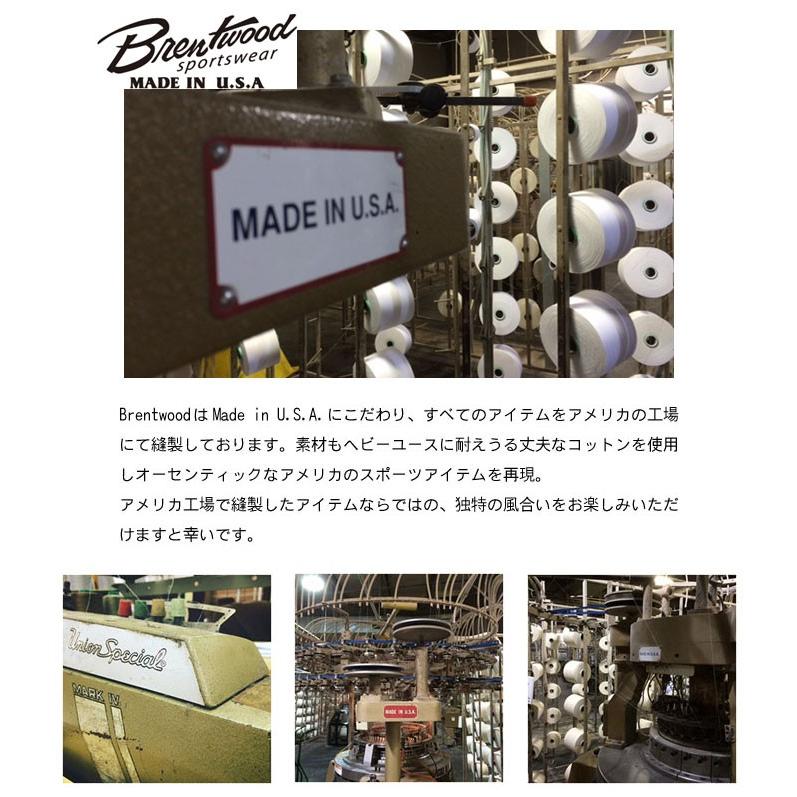 メール便可 Brentwood ブレントウッド Tシャツ No.85 カットソー 半袖 Made in U.S.A. USA アメリカ製 | Brentwood | 03