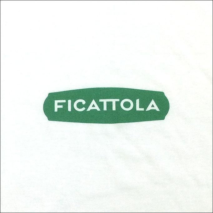 メール便可 LUEUF ルフ プリントTシャツ FICATTOLA ホワイト ビッグT ロゴT 天竺 カットソー MadeinJAPAN 日本製 M340424｜flossy｜02