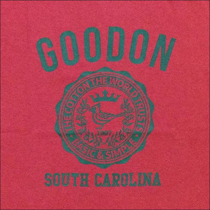 メール便可 Good On グッドオン GO SOUTH CAROLINA S/S TEE Ｔシャツ FLAMINGO フラミンゴ ピンク カレッジT カットソー COTTONUSA MadeinJAPAN OLSS1247｜flossy｜02