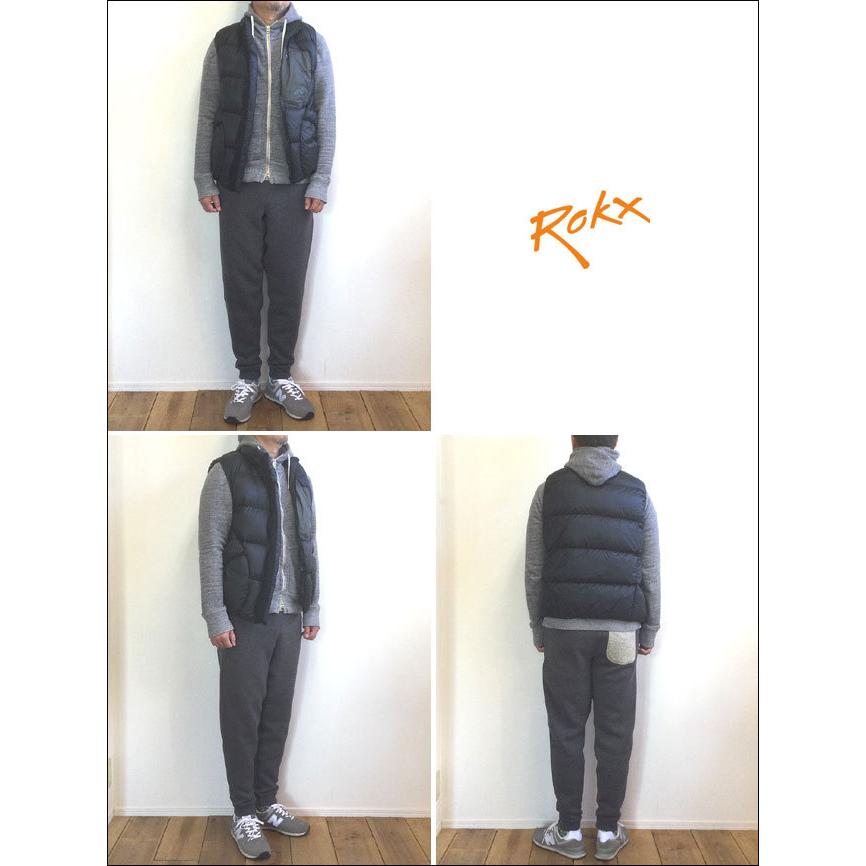 ROKX ロックス THE GOOSE PANT グースパンツ CHARCOAL スウェット