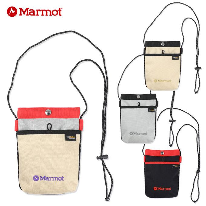 メール便可 Marmot Shoulder Pocket マーモットショルダーポケット ショルダーバッグ アウトドア キャンプ フェス 撥水 CORDURA TSFUB204 | Marmot