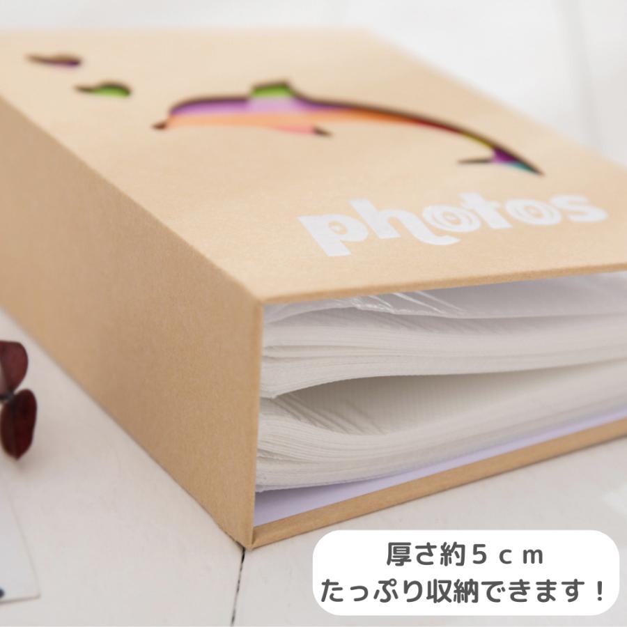 アルバム 大容量 写真 L判 4冊セット 800枚 1冊200枚 フォトアルバム