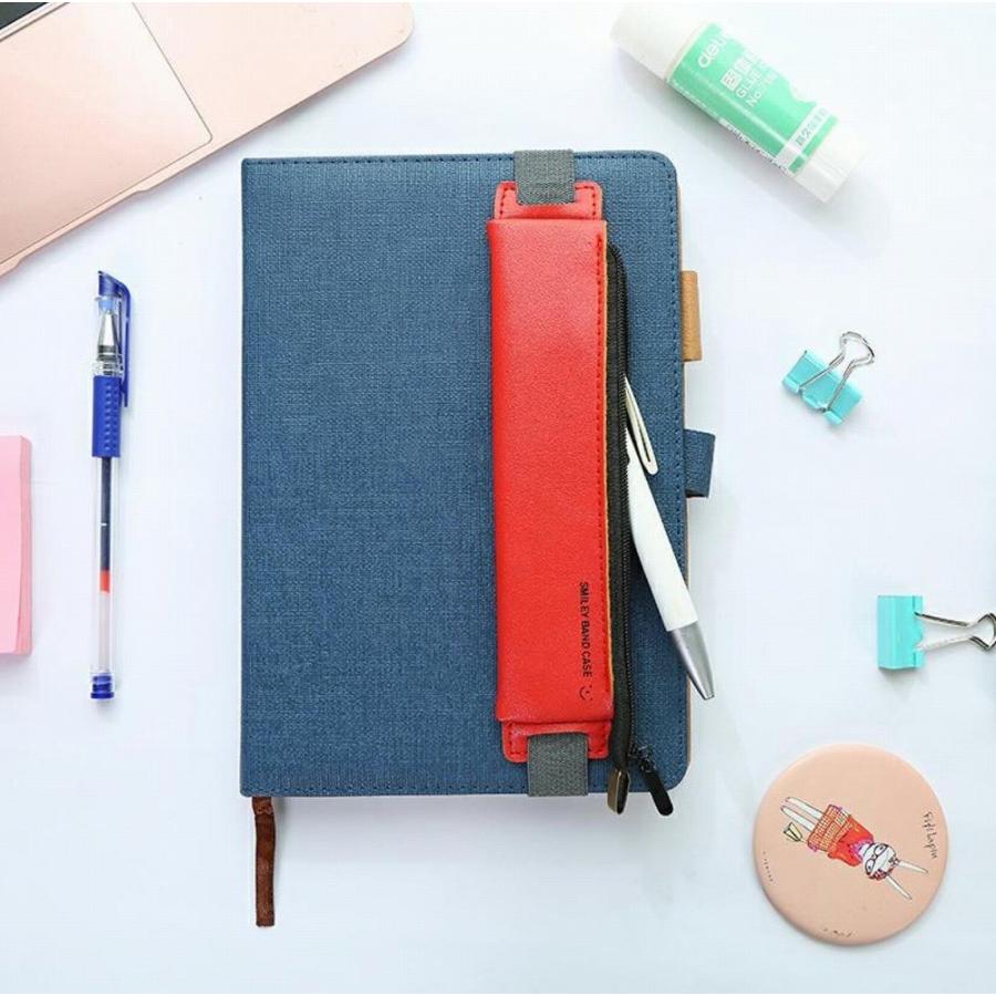 バンドペンケース B6ノート用 手帳バンド ブックバンド ペンケース モレスキン ラージ サイズ 筆箱 筆入れ Fey 0210 Flourestate 通販 Yahoo ショッピング