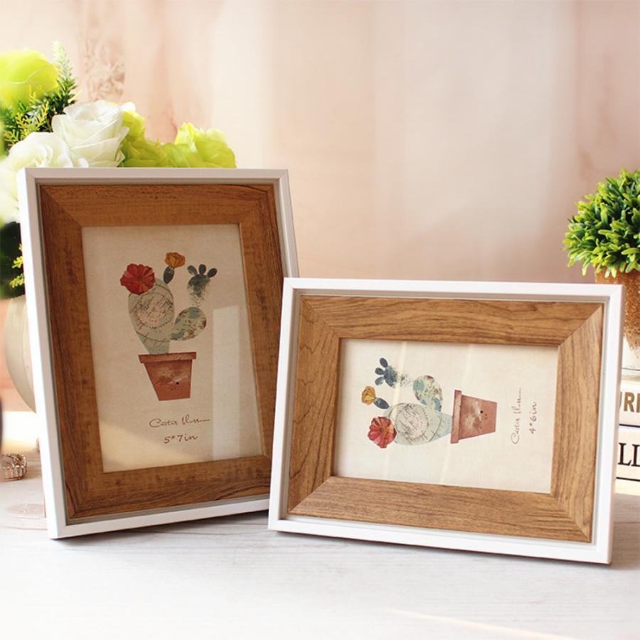 ゴールド写真額縁2つセット gardenart-masuki_g-g1703-gs118119