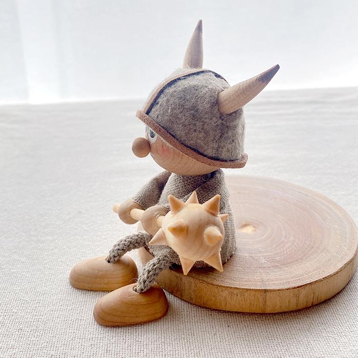 人形　バイキング　陶器　北欧　置物　インテリア　工芸品　美術品　A3324 人形バイキング陶器北欧置物インテリア工芸品美術品A3324