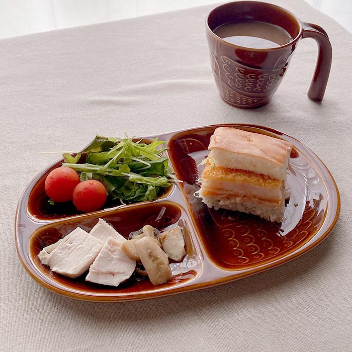 波佐見焼】aiyu（アイユー）bird マグカップ ブラウン コーヒーカップ