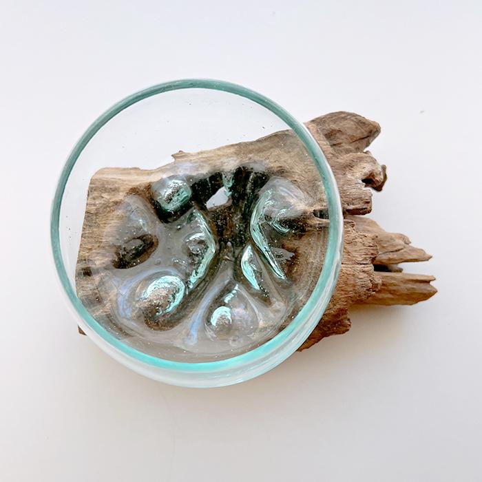 GlassTripオブジェ ガラス手作り海岸をイメージ 353042525_607346937829860_1935