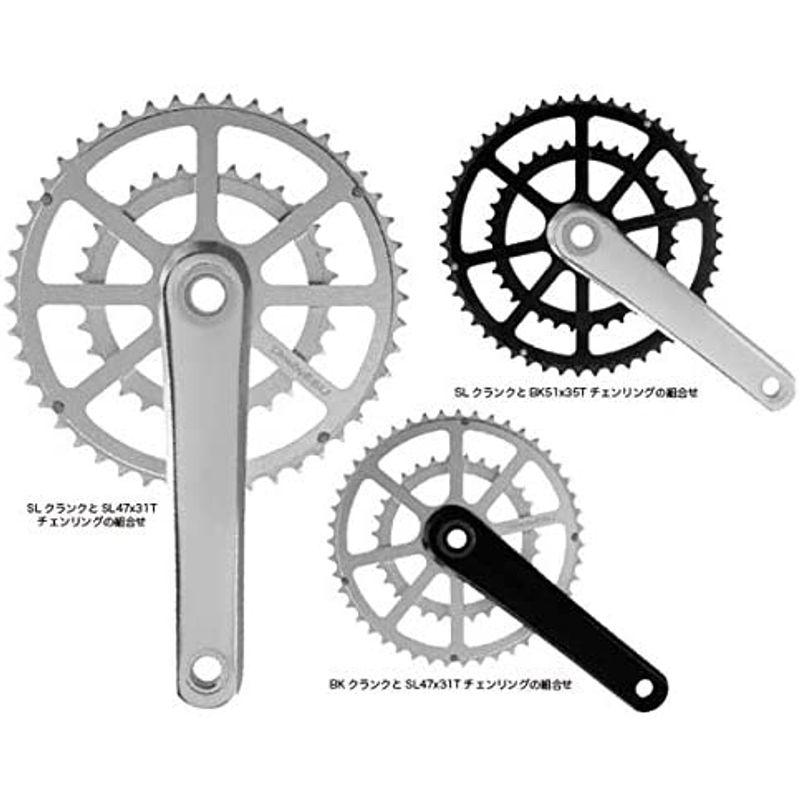 OnebyESU(ワンバイエス) ジェイ・クランクセット (49 33) 167.5 オール