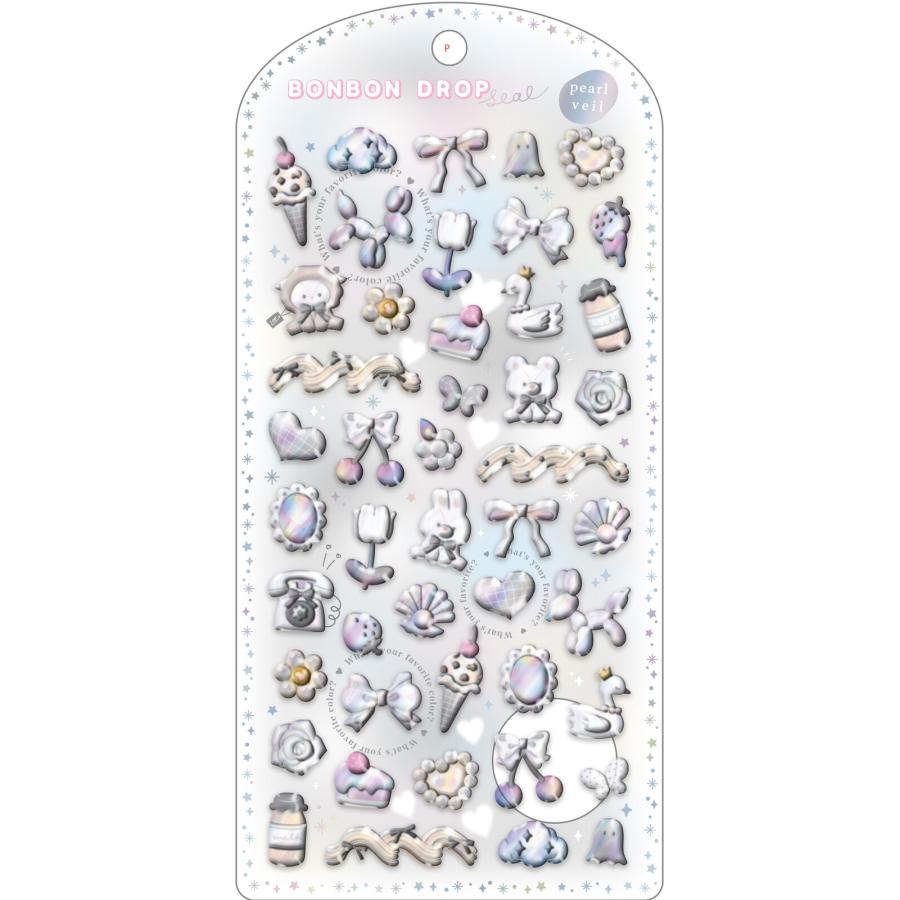 Q-LiA（クーリア） 【在庫あり】正規品 ボンボンドロップシール パール
