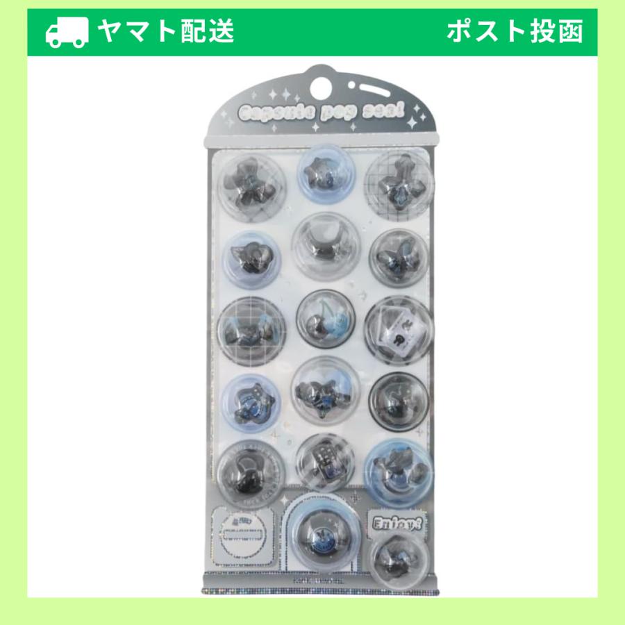 カミオジャパン ステッカー CAPSULE POP SEAL くろいろぽっぷ 230371