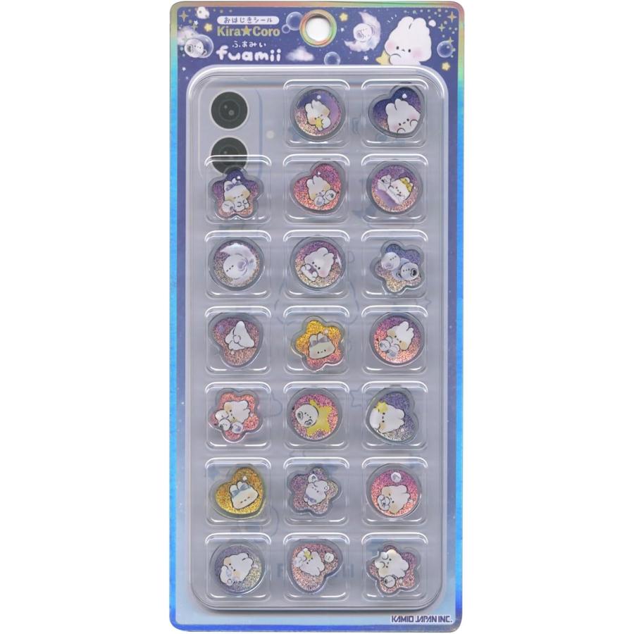 カミオジャパン ステッカー KIRACOROおはじきシール ふあみい 230559
