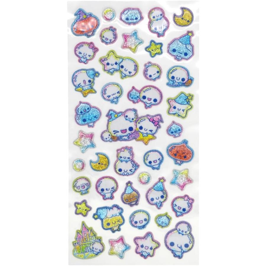 カミオジャパン シール キャンディグリッターステッカー あわわちゃん