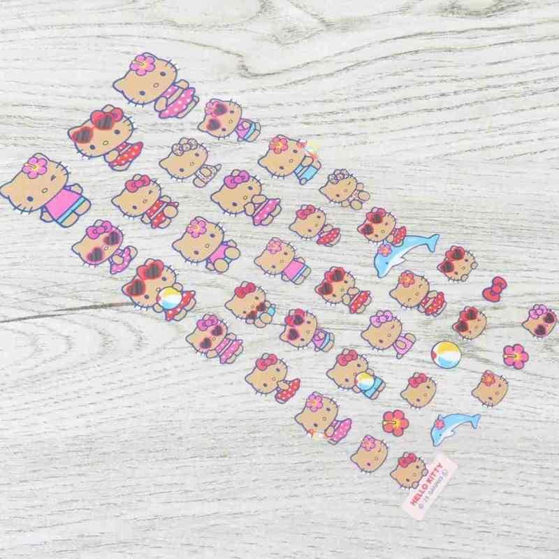 カミオジャパン ハローキティ 4sizeステッカー 日焼けキティ 306667