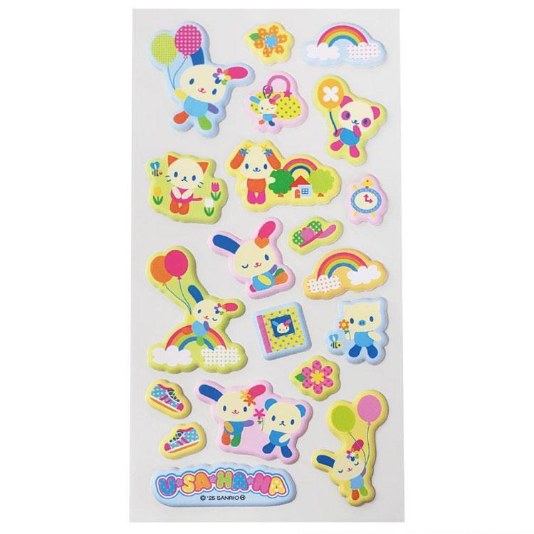 sanrio（サンリオ） ウサハナ ぷくぷくシール US09-01 シール