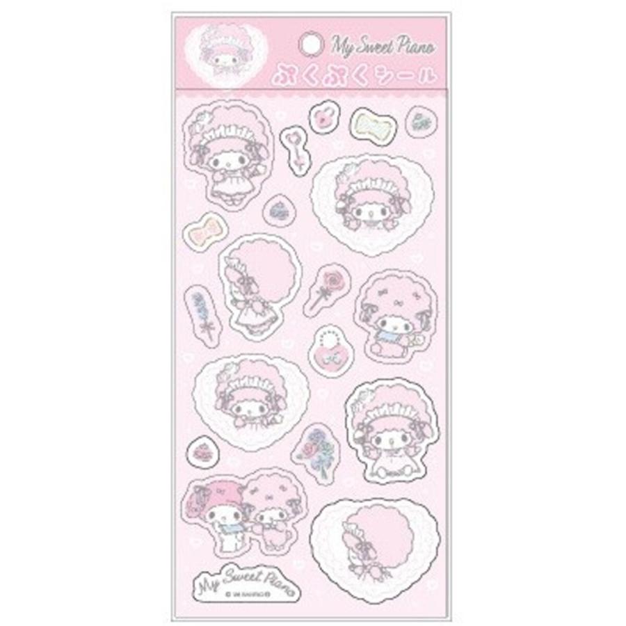 sanrio（サンリオ） マイスウィートピアノ ぷくぷくシール MP19-01